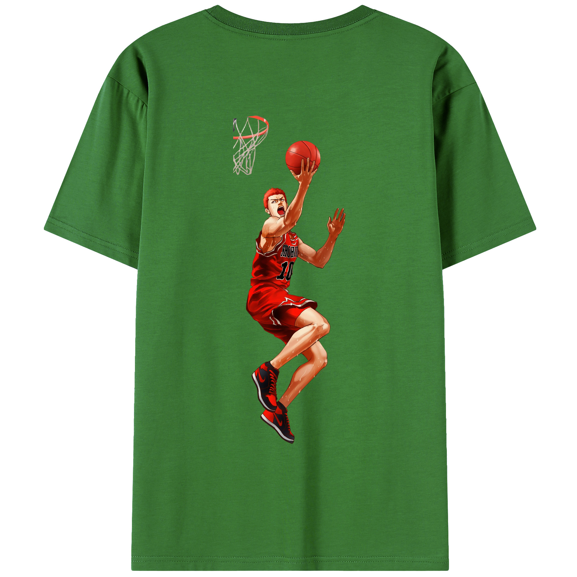 （画像用） SLAM DUNK／スラムダンク レディース半袖Tシャツ(バックプリント)